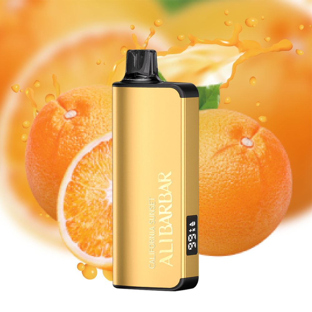 alibarbar ingot 20000 california sunset disposable vape